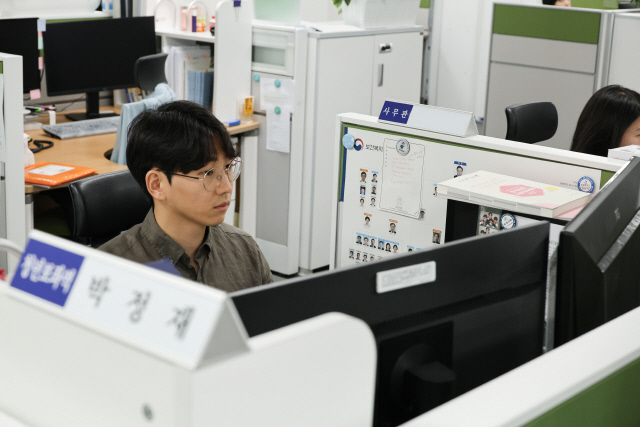 박정재 보건복지부 청년보좌역. <이민우 기자>